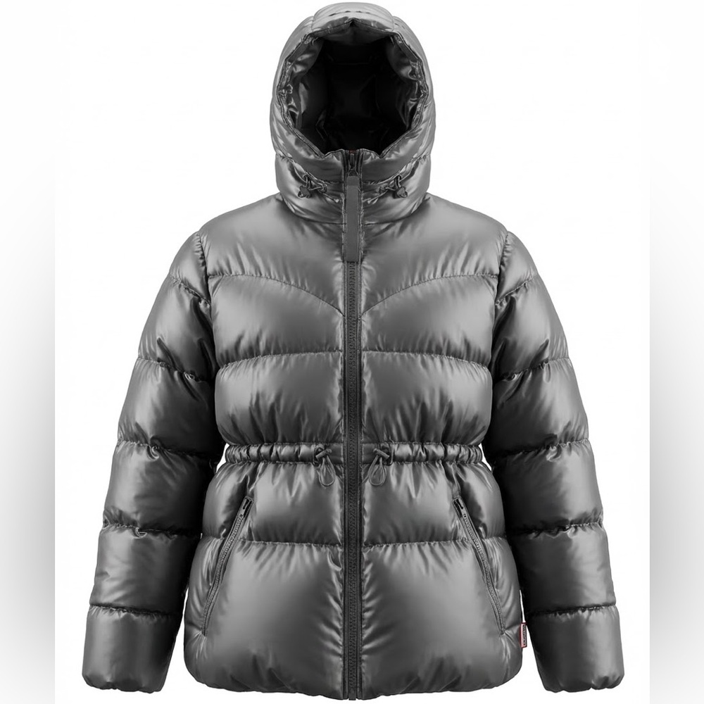 Hunter Mens Black Puffer Jacket XL